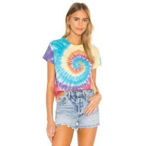 Daydreamer x Revolve Tie Dye Girlfriend Tee‎ Shirt